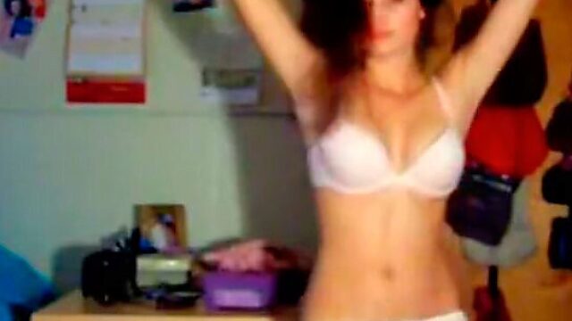 Beautiful teens undressing on a camera compilation porn video
