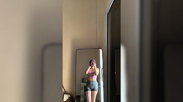 Asian student gets her bush fucked and blazed in POV